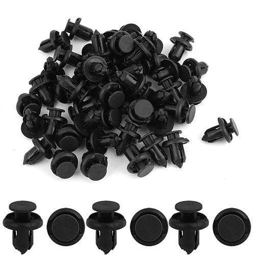 50 Pcs Plastic Rivet Fastener Clips Fender Retainer Push Clip 10mm Hole for Car Screw Fender Body Door Panel Hood 2020