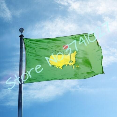 Masters Pin Flag 3x5 FT Banner 100D Polyester Flag Brass Grommets