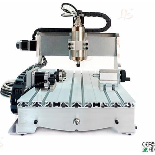 800W spindle 4axis cnc machine 3040Z-S800W mini cnc milling machine for hard metal wood glass engrave