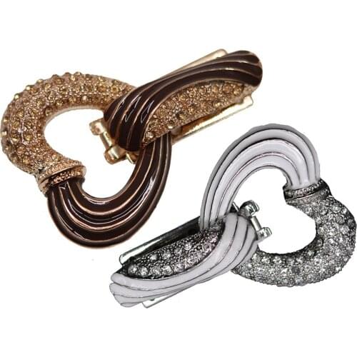 Good quality 64mm metal rhinestones button with sweater coat decoration button accessories DIY 1Pcs/Lot SP-0053