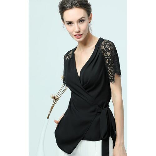 Jianyuefangcheng Womens Black Shirts