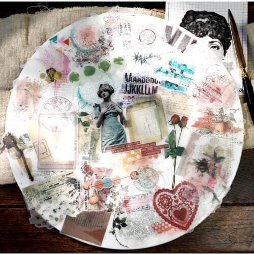 KLJUYP 60pcs New Colorful Litmus Paper Die Cuts for Scrapbooking Happy Planner/Card Making/Journaling Project