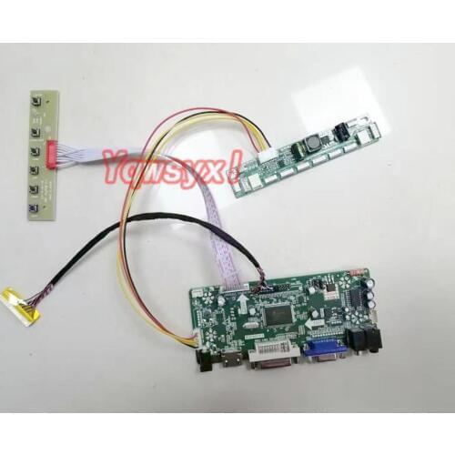 Yqwsyxl kit for N154I6-L03 LCD display panel HDMI+DVI+VGA LCD LED screen Controller driver Board