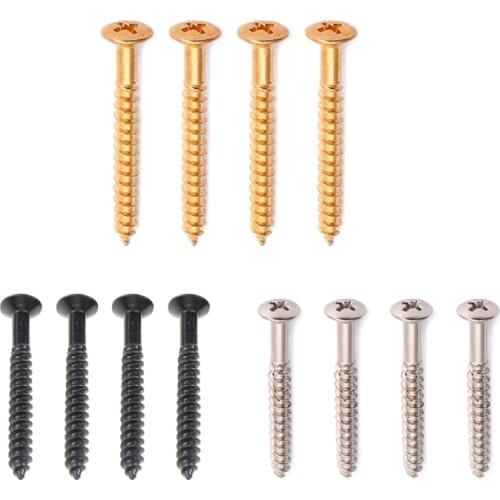 Neck Plate Mounting Screws For Bolt-On Neck Strat Guitar Parts Accessory