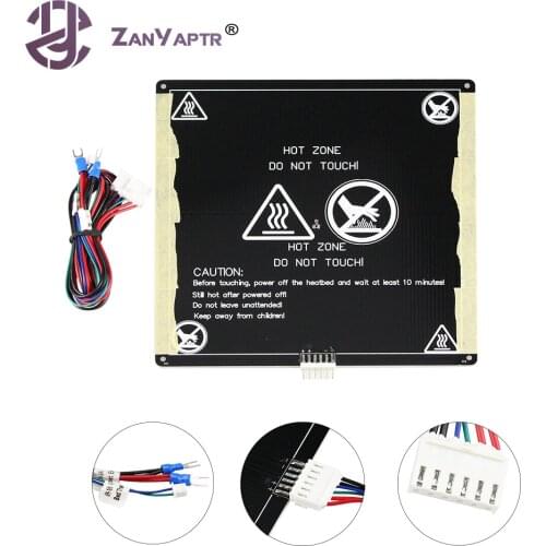 1Pcs Anet A6 A8 MK3 12V Hotbed Aluminum Heated Bed Upgraded from MK2B & MK2A for Mendel RepRap i3 3D Printer Hot bed