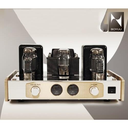 Boyuu A20 KT88 Tube Amplifier HIFI EXQUIS Reisong Single-ended 6550 Lamp Integred Amp Latest Version BYA204