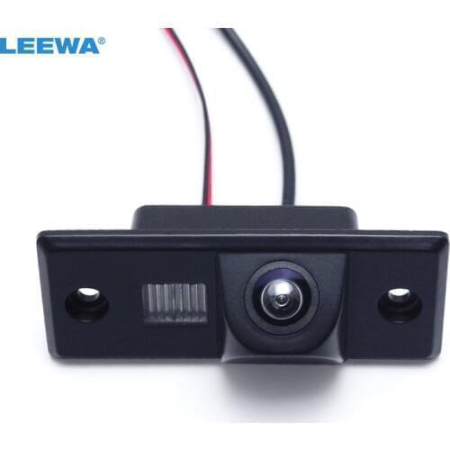 LEEWA Car Reverse Rear View Camera for Volkswagen Golf Jetta Passat Polo Touareg Skoda Fabia Parking Camera #CA1139