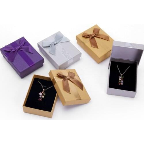 2021 New Fashion Ring Storage Box Jewellery Gift Box Earring Necklace Jewelry Display Packaging Box Case