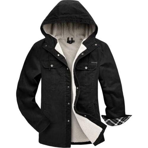 RuXi Doker Hooded Jackets For Men
