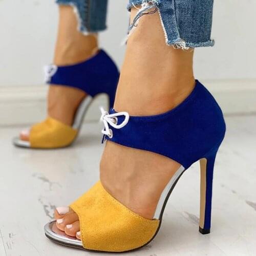 New Summer High Heels Pumps Sandals Shoes Woman Fashion Sexy Ladies Increased Stiletto Super Peep Toe Shoes