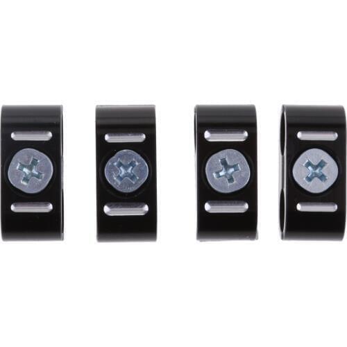 Pack of 4 Dual Brake Throttle Cable Clamp Separator Wire Spacer Organizer