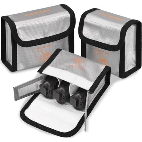 Battery Explosion-proof Bag for DJI Mavic Mini Mavic Min 2 Safety Storage Case Battery Safe Bag Fireproof Protective Box