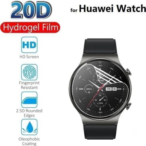 Protective Hydrogel Film for Huawei Watch GT 2 Pro 2E Huawei Watch GT 2 46mm 42mm (Not Glass) Screen Protector Protection Foil
