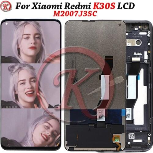 6.67'' LCD For Xiaomi Redmi K30S LCD Touch Screen Display Digitizer Assambly M2007J3SC With Frame For Xiaomi Redmi K30S LCD