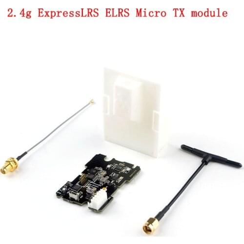 1 Set Happymodel 2.4g ExpressLRS ELRS Micro TX Module Open Source-ExpressLRS Low Latency & High re-Flashed Rate RF Module