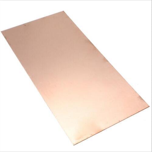 1pc New 99.9% Pure Copper Cu Metal Sheet Plate Foil Panel 150*100*0.8mm For Industry Supply