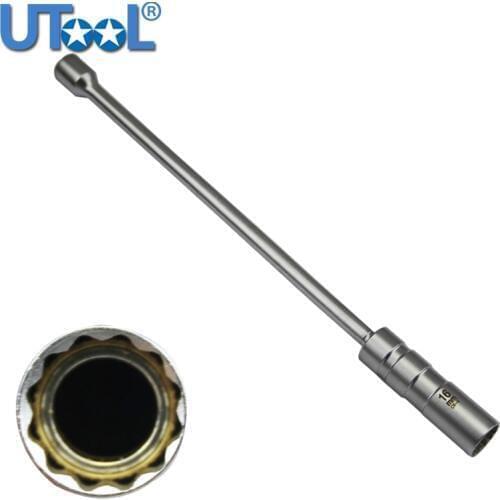 12 Point Universal Spark Plug Sleeve Socket 14Mm 16Mm Thin Wall Magnetic Swivel