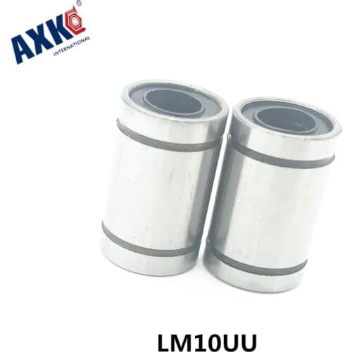 2021 Sale Axk Cnc Router Parts Linear Rail Free Shipping! 12pcs Lm10uu 10mm Linear Bushing Cnc Ball Bearing 10mmx19mmx29mm