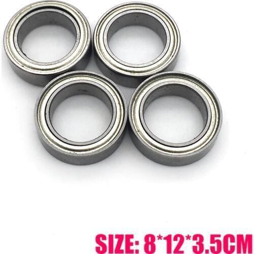 4PCS BALL BEARING 8*12*3.5 WLTOY 12428-0093 12423 A949-34 A959 A969 A979 FEIYUE FY01/02/03/04/05/06/07 W12046