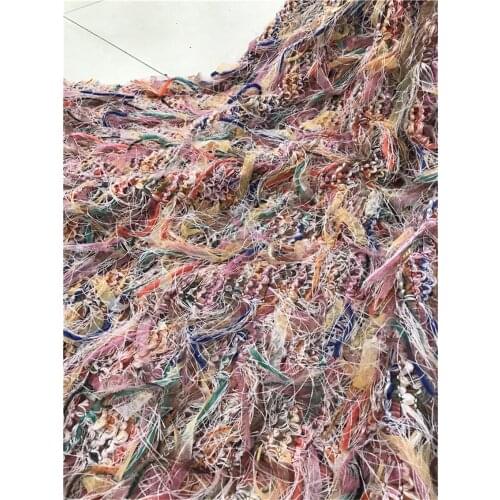 African Lace Fabric African Embroidery Tulle Lace Fabric High Quality French SYJ-2186821 Lace Fabric 5 Yards