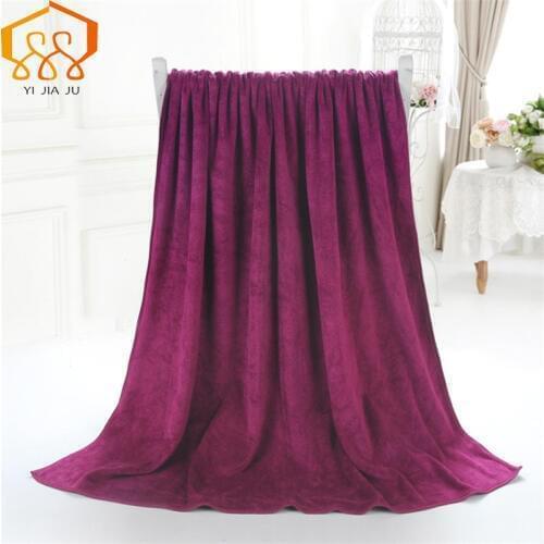 Thicken Microfiber Towel Bath Towel Super Absorbant Home Textile Large Thick Towel Beauty Salon Hotel Bathrobe Beach Towel Shawl