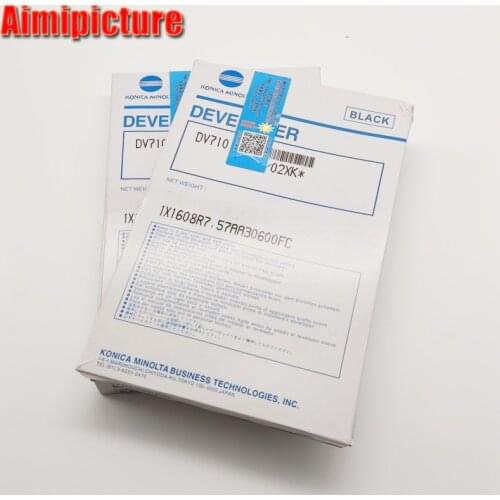 DV710 DV-710 Developer Powder For Konica Minolta bizhub 750 650 751 600 601 920 7145 7165 7155 BH650 BH750 Developer 780g/Bag