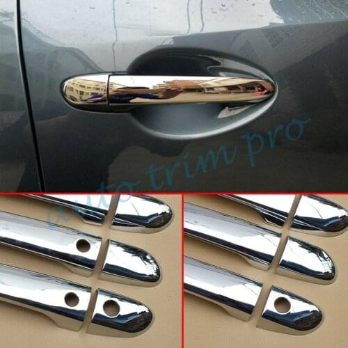 Chrome Parts Door Handle Protect Molding Cover Trim Fit For Mazda CX3 2016 2017 2018 2019 2020 Accessories Decoration