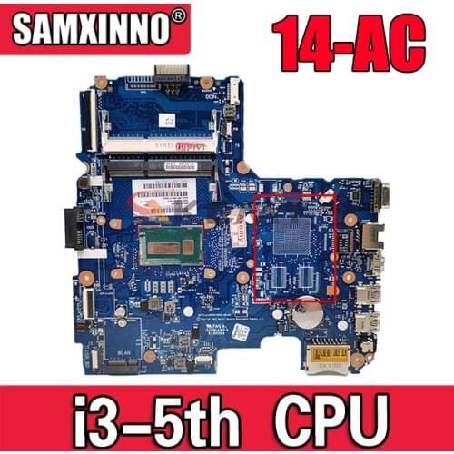 For HP 240 G4 14-AC Laptop Motherboard SKITTL10-6050A2730001-MB-A01 With i3-5005u 839503-001 839503-601 100% Tested Fast Ship