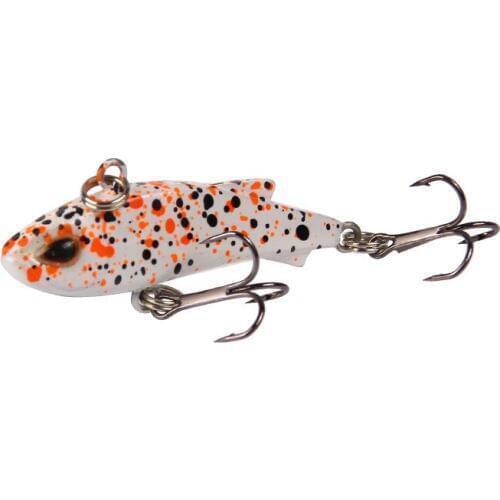 Mini VIB Fishing Lure 4.5cm 4g sinking Vibration Artificial Baits Winter ice fishing Wobblers Bass Quality Crankbait Fishing Tac