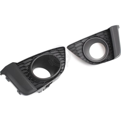 Left Right Brand New Car-Styling Front Bumber Fog light Fog Lamp Cover Hood Garnish For HONDA FIT JAZZ GK5 2015 2016 2017