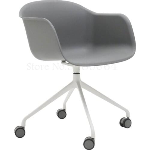Scandinavian Computer Chair Modern Wheel Home Negotiation Office Chair Personality Simple Danish Casual Designer Study Chai