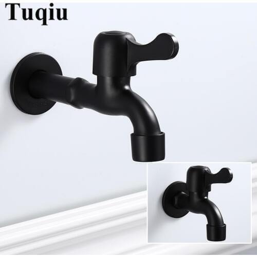 Washing Machine Faucet Mop Bathroom Faucet Stainless Steel Outdoor Garden Taps Luxury Decorative Kitchen Tap WC Bibcock