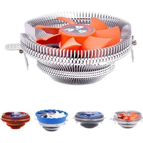 Universal CPU Cooler Fan 12V Hydraulic Bearing Heatsink Fan Computer PC Case Air Cooling Radiator
