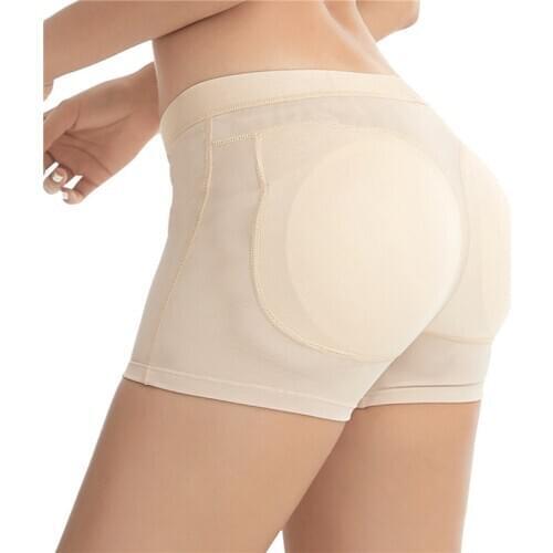 Women Shapers Plus Size S-3XL Padded Butt Lifter Panty Butt Hip Enhancer Fake Hip Shapewear Underwear Briefs Push Up Panties