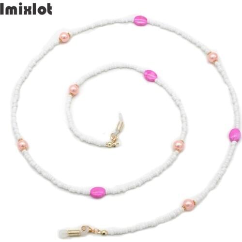 1PC Fashion Reading Glasses Chain Retro Beads Eyeglass Sunglasses Spectacle Cord Holder Neck Strap String Chain Eyewear Retainer