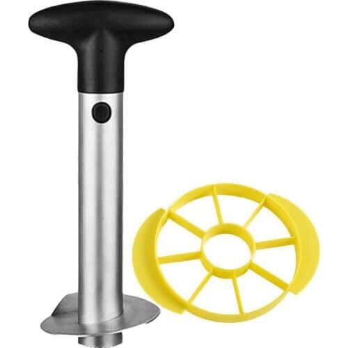 1PC Stainless Steel Pineapple Peeler For Kitchen Accessories Apple Pineapple Ananas Cooking Slicer Fruit Cutter Slicers F2X7
