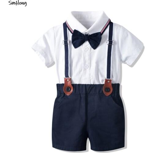 3m 6m 9m 12m 18m 24m Infant Baby Boy Gentleman Clothing Sets Infant Newborn Baby Romper Sets Baby Tracksuits Little Boy outfits