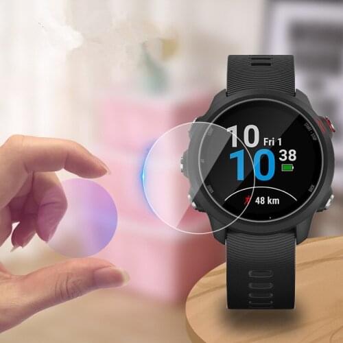 3 pcs Watch screen Tempered Glass Protective Film For Garmin vivoactive HR/Chronos/vivosport/D2 CHARLIE/F45S/VIVO SMART4