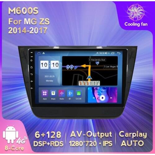 Car Android 11 6G+128G 2 Din Car Video Radio Octa Core WIFI GPS Intelligent Multimedia Player For MG ZS 2014-2017 IPS Carpaly