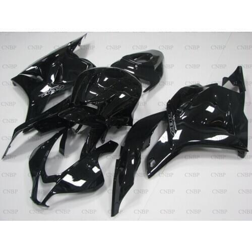 CBR 600 RR 2007 - 2008 Plastic Fairings CBR 600 RR 07 Full Body Kits CBR 600 RR 2007 glossy Black Fairing