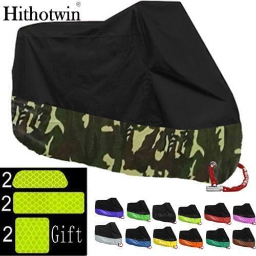 Waterproof Scooter Bike Motorcycle Rain Dust Cover Protect All Silver Reflecting sunlight Sun protection bicycle Cover