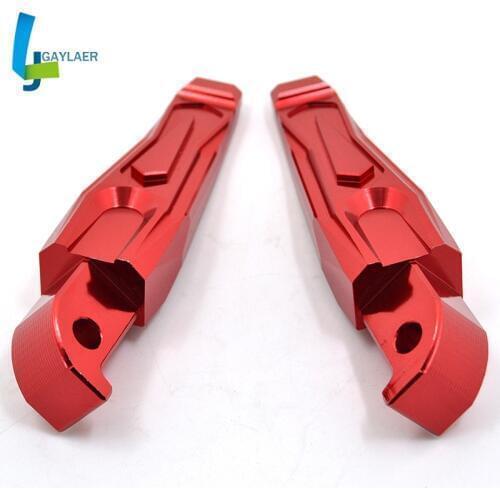 Motorcycle Parts CNC Foot Pegs Rear Passenger Footrests for Yamaha MT07 MT09 2013-2020 Tmax 500 XP500 Tmax 530 2013-2016
