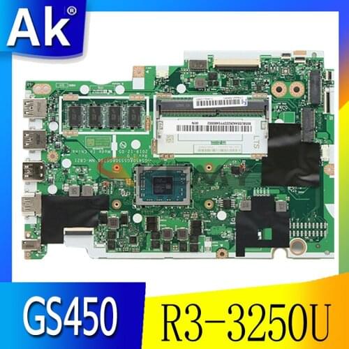 For Lenovo IdeaPad 3 15ADA05 laptop motherboard GS450 & GS550 & GS750 NM-C821 motherboard with CPU R3-3250U RAM 4G 100% test ok