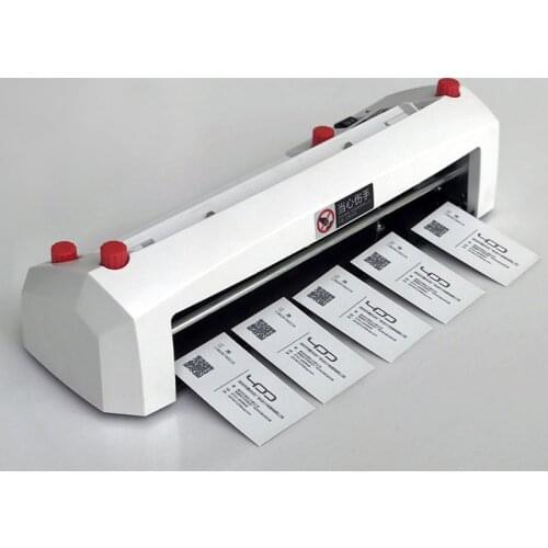 Electric Card Cutting Machine 90*54mm Card Size SK316 Heavy Duty Fine-tuning Electric Business Card Cutting Machine XH