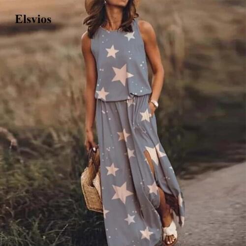 ELSVIOS Women's Beach Sundresses