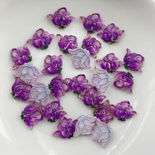 80 rose flat back rhinestone hydraulic rhinestone wedding decoration hair bow DIY hair accessories crystal applique