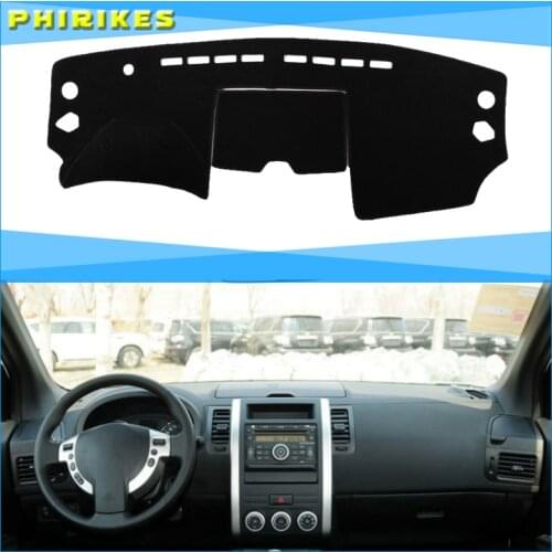 For Nissan X-Trail Xtrail X Trail T31 2008 -2012 2013 Anti-UV Dashboard Cover Dashmat Mat Pad Car Styling Sun Visor Shade Carpet