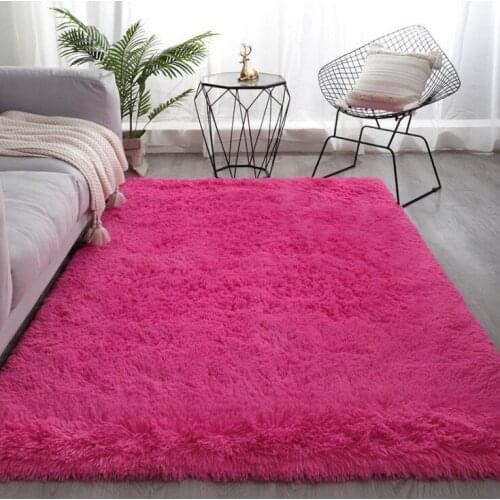 Hot! Cheap Multiple Sizes Top Quality Soft Plush Carpet Room Rug Home Decoration Bedroom Non-slip Mats Home Supplies Yoga Mats