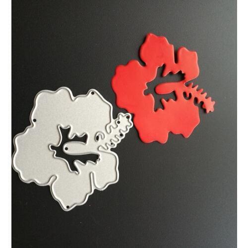 Flower metal die cutting dies scrapbooking embossing folder suit for cutting machine