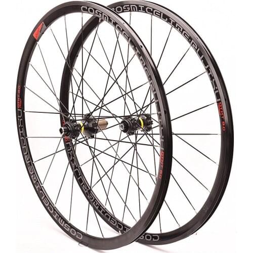 Ultralight Road Bike Wheel Set 700C 30MM Aluminium Alloy Racing Car Cosmic Elite Disc Brakes Super Loud Bearing Bicycle Wheels
